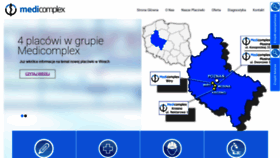 What Medicomplex.pl website looked like in 2019 (4 years ago)