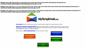 What Mytempemail.com website looked like in 2019 (4 years ago)
