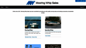 What Mooringwhipsales.com website looked like in 2019 (4 years ago)