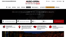 What Music-opera.com website looked like in 2019 (4 years ago)