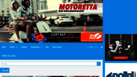What Motoretta.de website looked like in 2019 (4 years ago)