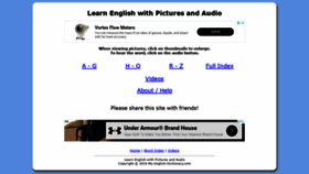 What My-english-dictionary.com website looked like in 2019 (4 years ago)