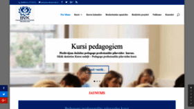 What Macibuiestade.lv website looked like in 2019 (4 years ago)