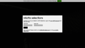 What Miotto-selections.com website looked like in 2019 (4 years ago)