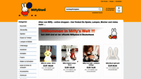 What Miffystore.de website looked like in 2019 (4 years ago)