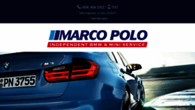 What Marcopoloindependent.com website looked like in 2019 (4 years ago)