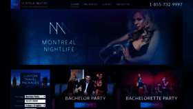What Montrealnightlife.com website looked like in 2019 (4 years ago)