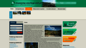 What Muszyna-noclegi.net.pl website looked like in 2019 (4 years ago)