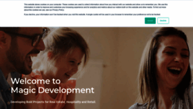 What Magicdevelopment.com website looked like in 2019 (4 years ago)