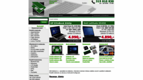 What Mujnotebook.cz website looked like in 2019 (4 years ago)