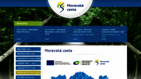 What Moravska-cesta.cz website looked like in 2019 (4 years ago)