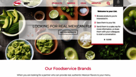 What Megamexfoodservice.com website looked like in 2019 (4 years ago)