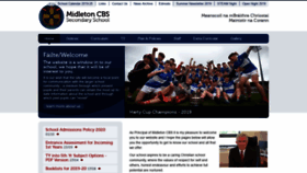 What Midletoncbs.ie website looked like in 2019 (4 years ago)