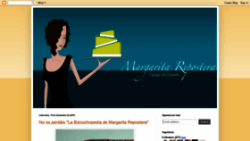 What Margaritarepostera.com website looked like in 2019 (4 years ago)