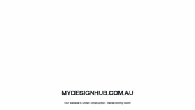 What Mydesignhub.com.au website looked like in 2019 (4 years ago)