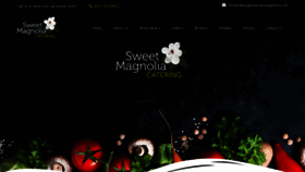 What Magnoliacateringatlanta.com website looked like in 2019 (4 years ago)