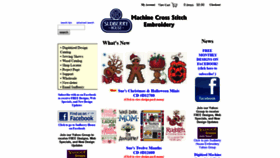 What Machinecrossstitch.com website looked like in 2019 (4 years ago)