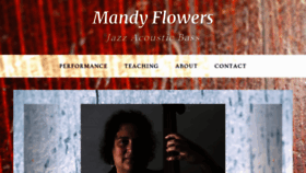 What Mandyflowers.com website looked like in 2019 (4 years ago)