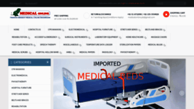 What Medicalonline.pk website looked like in 2019 (4 years ago)