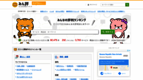 What Minhyo.jp website looked like in 2019 (4 years ago)