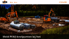 What Mkb.nl website looked like in 2019 (4 years ago)