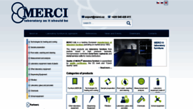 What Mercishop.eu website looked like in 2019 (4 years ago)