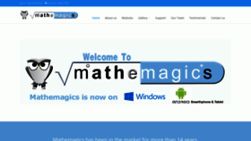 What Mathemagicssa.co.za website looked like in 2019 (4 years ago)