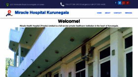 What Miraclehospitals.lk website looked like in 2019 (4 years ago)