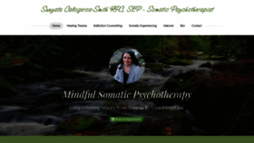 What Mindfulsomatictherapy.com website looked like in 2019 (4 years ago)