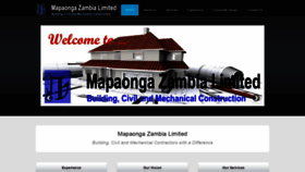What Mapaonga.com website looked like in 2019 (4 years ago)