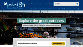 What Mineheadbay.co.uk website looked like in 2019 (4 years ago)