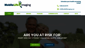What Mobilelifeimaging.com website looked like in 2019 (4 years ago)