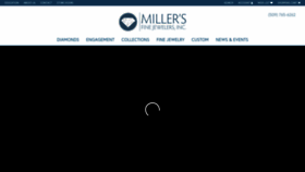 What Millersfinejewelers.com website looked like in 2019 (4 years ago)