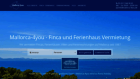 What Mallorca-4you.com website looked like in 2019 (4 years ago)