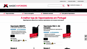 What Magicvaporizers.pt website looked like in 2019 (4 years ago)