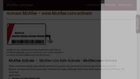 What Mcafee-com-activate.com website looked like in 2019 (4 years ago)