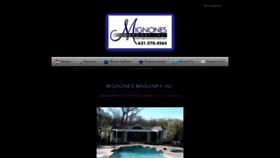 What Mignoneconstruction.com website looked like in 2019 (4 years ago)