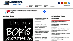 What Montrealnews.net website looked like in 2019 (4 years ago)
