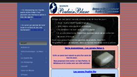 What Maisonpoulainblanc.com website looked like in 2019 (4 years ago)