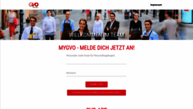 What Mygvo.de website looked like in 2019 (4 years ago)