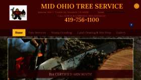 What Midohiotree.org website looked like in 2019 (4 years ago)
