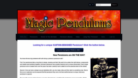 What Magicpendulums.com website looked like in 2019 (4 years ago)