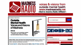 What Madnessradio.net website looked like in 2019 (4 years ago)