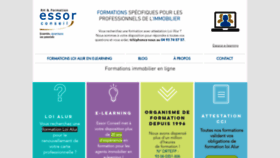 What Maformationenimmobilier.com website looked like in 2019 (4 years ago)