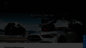 What Mercedes-benz.de website looked like in 2019 (5 years ago)