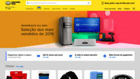 What Mercadolivre.com.br website looked like in 2019 (4 years ago)