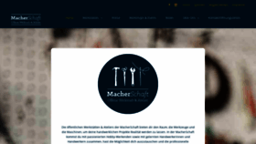 What Macherschaft.ch website looked like in 2019 (4 years ago)