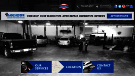 What Manchesterautoandtire.com website looked like in 2019 (4 years ago)