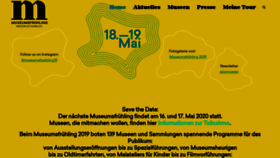 What Museumsfruehling.at website looked like in 2019 (4 years ago)