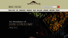 What Mountainroseherbs.com website looked like in 2019 (4 years ago)